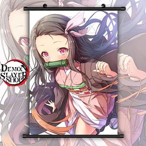 Poster Demon Slayer Nezuko Kawaii 20x30 cm